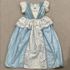 Blue and White Princess Costume